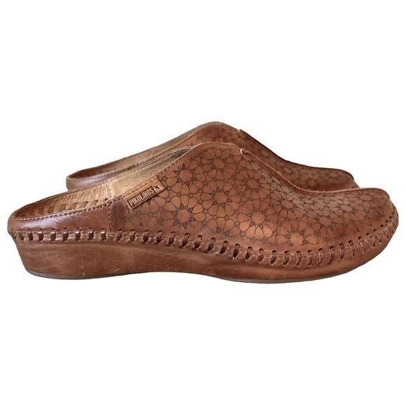Pikolinos Women's Puerto Vallarta655-0808 Clog Brandy Size 38 EU